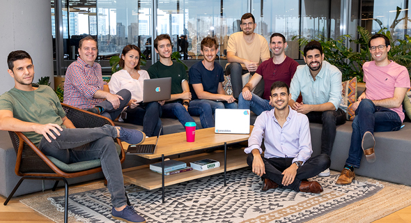 The anecdotes team at WeWork. Photo: Dadi Elias