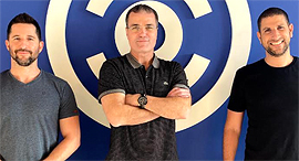 Carbyne co-founders. Photo: Avishai Finkelstein
