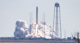 Northrop Grumman's launch on Saturday. Photo: NASA/Patrick Black
