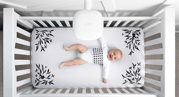 Nanit's AI baby monitor. Photo: Nanit