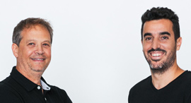 Atera co-founders Gil Pekelman (left) and Oshri Moyal. Photo: Gili Levinson