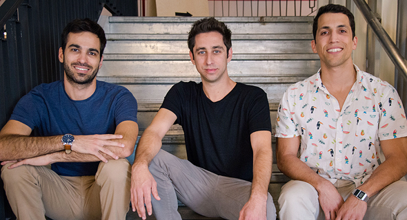 EquityBee founders Oded Golan (left), Oren Barzilai, and Mody Radashkovich. Photo: Courtesy