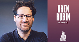 Oren Rubin. Photo: Testim.io