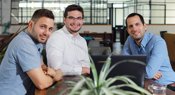 Axonius co-founders Avidor Bartov (left), Dean Sysman, and Ofri Shur. Photo: Axonius