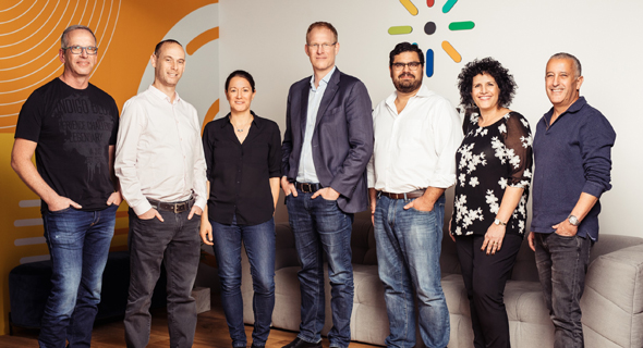 Kaltura's senior executives. Photo: Micha Lubton