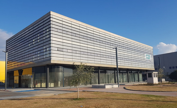 המבנה החדש של חברת החשמל באיירפורט סיטי