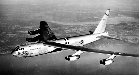 B52A בטיסת בכורה, צילום: Boeing 