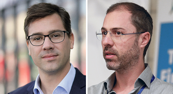 eToro founders Yoni and Ronen Assia. Photo: Orel Cohen and Dudi Hason