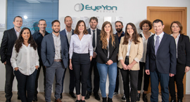 The EyeOn Medical team. Photo: Idan Gross