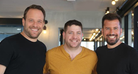 Cymbio co-founders Mor Lavi, Gilad Zirkel, and Roy Avidor. Photo: Cymbio