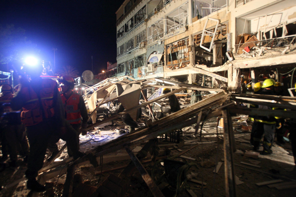 הפיצוץ ב-2011, צילום: עמית מגל