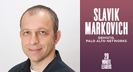 Slavik Markovich, co-founder of Sentrigo and Demisto. Photo: Courtesy 