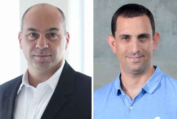 Yaron Elad (right), CEO of Elron and CSO Zohar Rozenberg. Photo: Courtesy