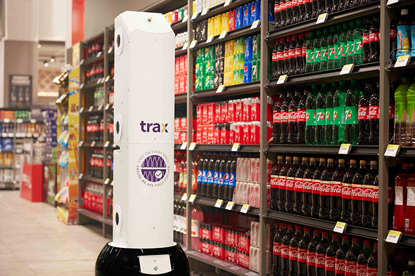 Trax&#39;s shelf monitoring solution. Photo: PR