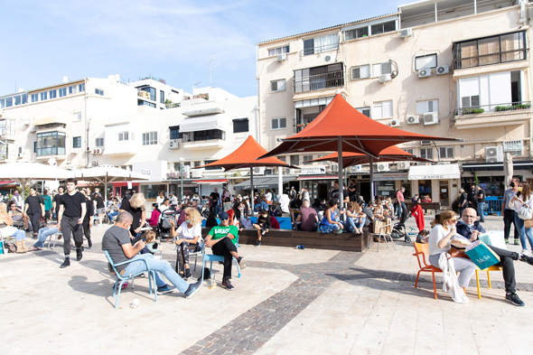 רחוב אשתורי הפרחי בתל אביב. “פועלים לשיפור רציפות ההליכה”