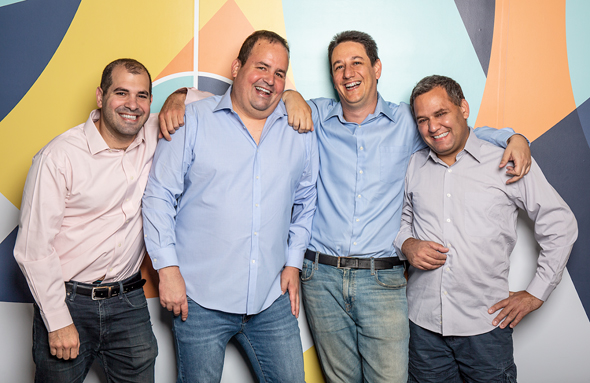 WSC Sports Founders, Aviv Arnon, Hy Gal, Daniel Shichman, Shmulik Yoffe. Photo: WSC Sports