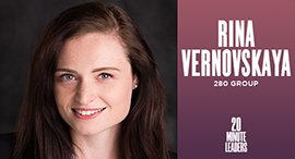Rina Vernovskaya, CEO of 280 Group. Photo: 280 Group