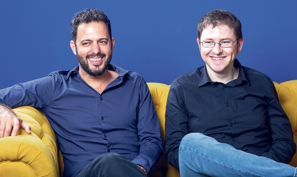 Augruy co-founders Gal Shaul (left) and Saar Yoskovitz. Photo: Ori Habushi