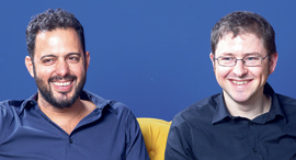 Augruy co-founders Gal Shaul (left) and Saar Yoskovitz. Photo: Ori Habushi
