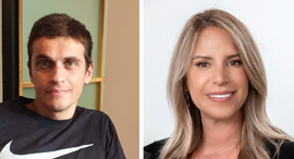 Pairzon founders, Galit Arizon and Oded Mega. Photo: PR
