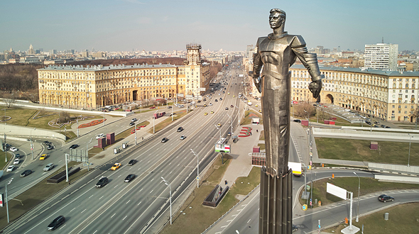 אנדרטת גגארין במוסקבה, צילום: שאטרסטוק