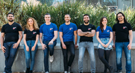The Loris.AI team. Photo: Vered Farkash