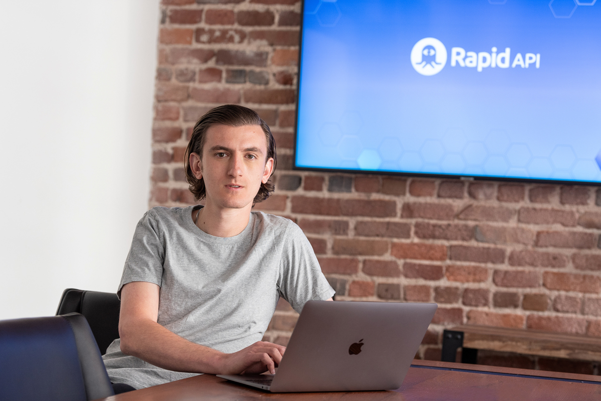 RapidAPI CEO Iddo Gino. Photo: Damian Marhefka