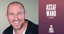 Assaf Wand, CEO & Co-founder Hippo. Photo: Hippo Tech
