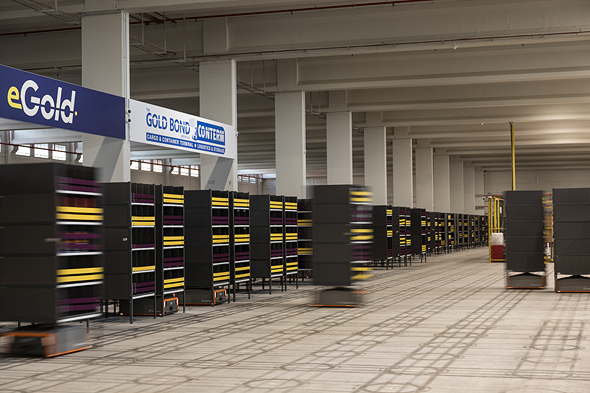 eGold&#39;s fulfillment center in Ashdod. Photo: PR