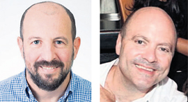 ION Acquisition co-CEOs Gilad Shany (left) and Chairman Jonathan Kolber. Photo: Kfir Herbi