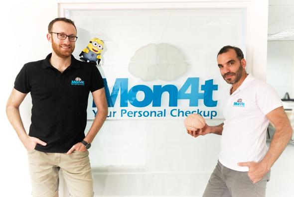 Mon4t co-founders Dima Gershman (left) and Dr. Ziv Yekutieli. Photo: Mon4t