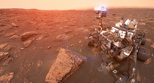 NASA's Mars Curiosity rover had Israeli technology onboard. Photo: NASA/JPL