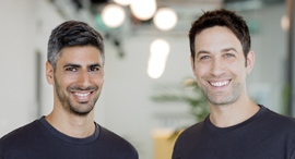 Apiiro founders Yonatan Eldar and Idan Plotnik. Photo: Omer Hacohen