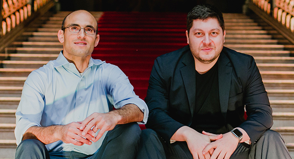 Forter founders Liron Damari (left) and Michael Reitblat. Photo: Avi Raul
