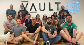 The Vault AI team, taking on Hollywood from Tel Aviv. Photo: Vault AI