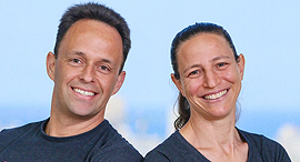 Laguna Health founders Yoni Shtein and Yael Adam. Photo: Laguna Health