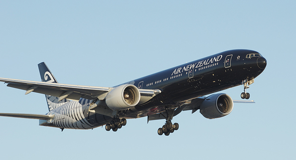 בואינג 777 שחור של אייר ניו זילנד, צילום: שאטרסטוק