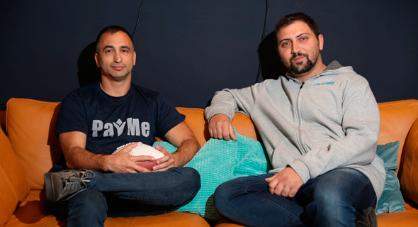PayMe co-founders Adam Kima (left) and Adam Kogan. Photo: Ofer Vaknin