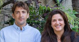 BRICKS’ Sivan Blasenheim and Amalia Paz. Photo: Shmuel Levy