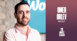 Omer Orlev, director of retail sales and growth, Wolt. Photo: Wolt