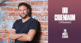 Uri Gruenbaum, CEO and co-founder of TipRanks. Photo: N/A