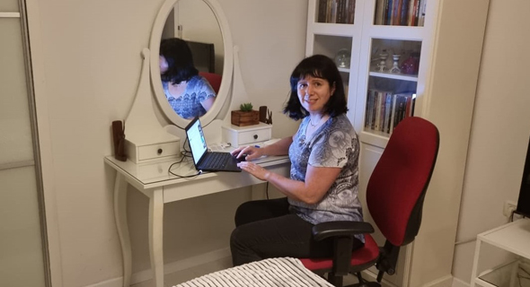 Rutie Adar at her home office. Photo: Samsung