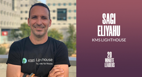 Sagi Eliyahu, CEO KMS Lighthouse. Photo: KMS Lighthouse