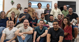 SecuredTouch team. Photo: SecuredTouch