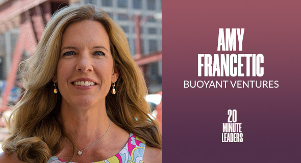 Amy Francetic, founder and managing general partner at Buoyant Ventures. Photo: Amy Francetic