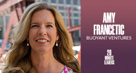 Amy Francetic, founder and managing general partner at Buoyant Ventures. Photo: Amy Francetic