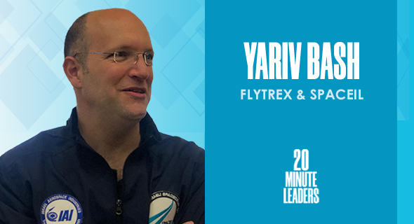 Yariv Bash, co-founder and CEO of Flytrex and founder of SpaceIL. Photo: Noa Mashav Bash