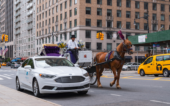 Mobileye in New York. Photo: Mobileye