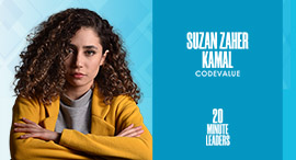 Suzan Zaher Kamal, software developer and team lead at CodeValue. Photo: Nadine Qadour