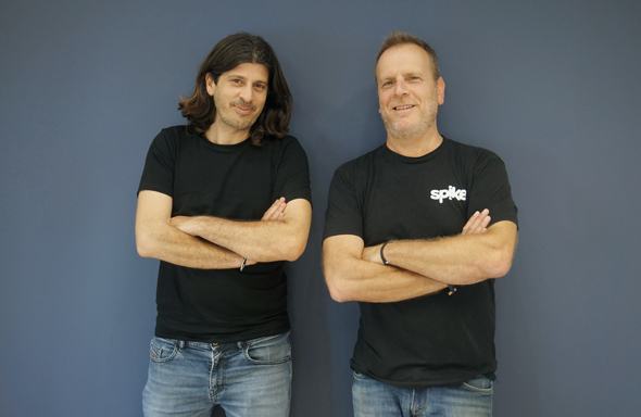 Spike Co-founders Erez Pilosof (left) and Dvir Ben-Aroya. Photo: Spike